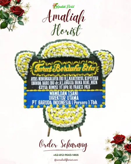 Papan Bunga Duka Sumberlesung